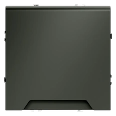 Изображение Розетка встраиваемая VOLTUM S70 с заземлением, защитными шторками и крышкой 16А, (титан)